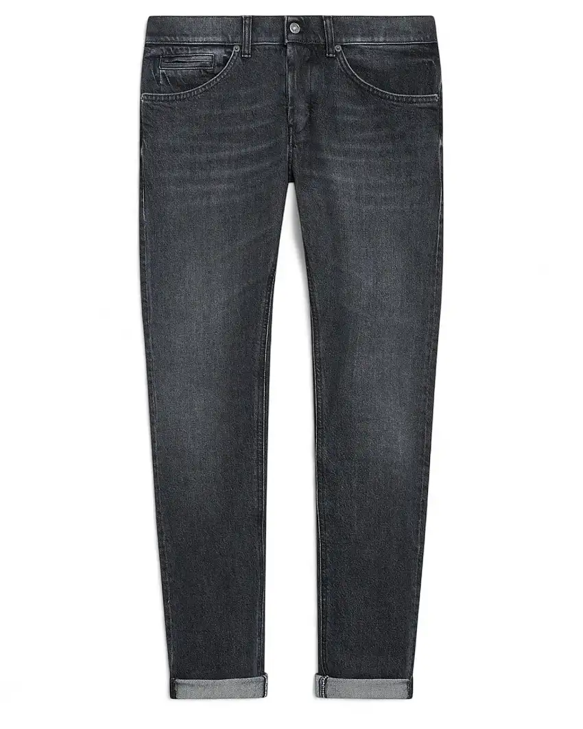 Jeans George skinny stretch neri Dondup