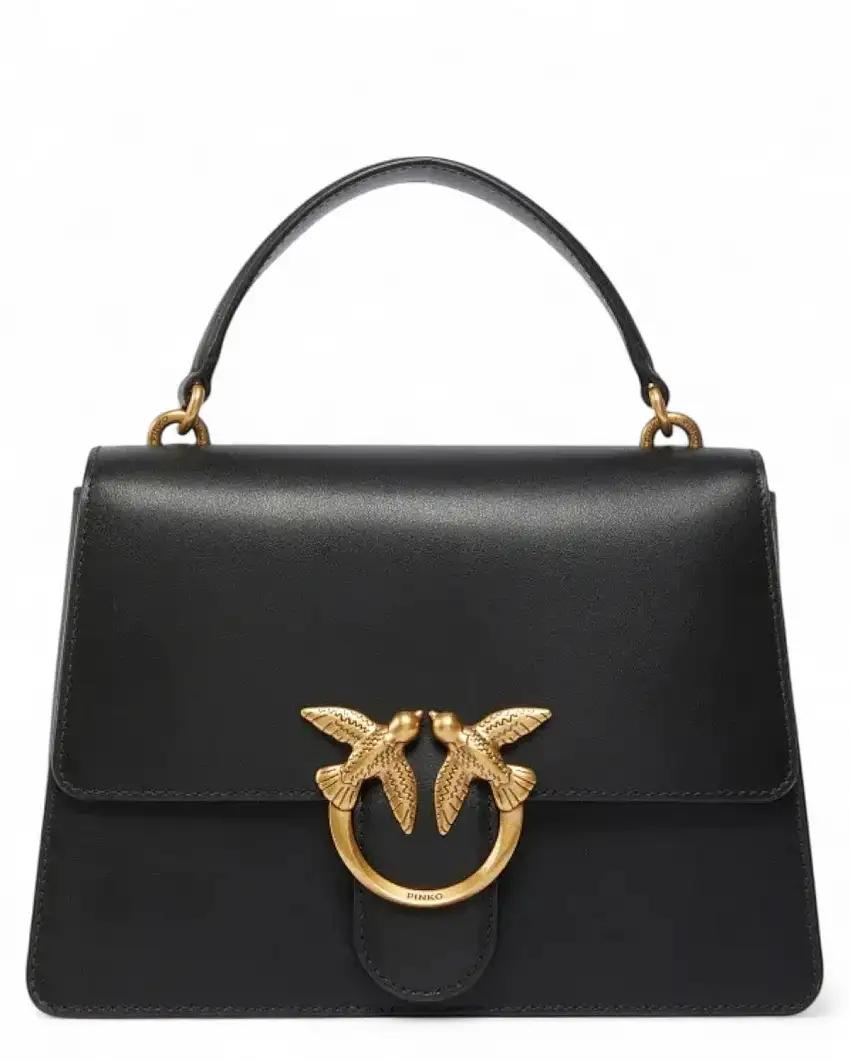 Borsa Pinko Classic Love Bag Mini Pelle Top Handle