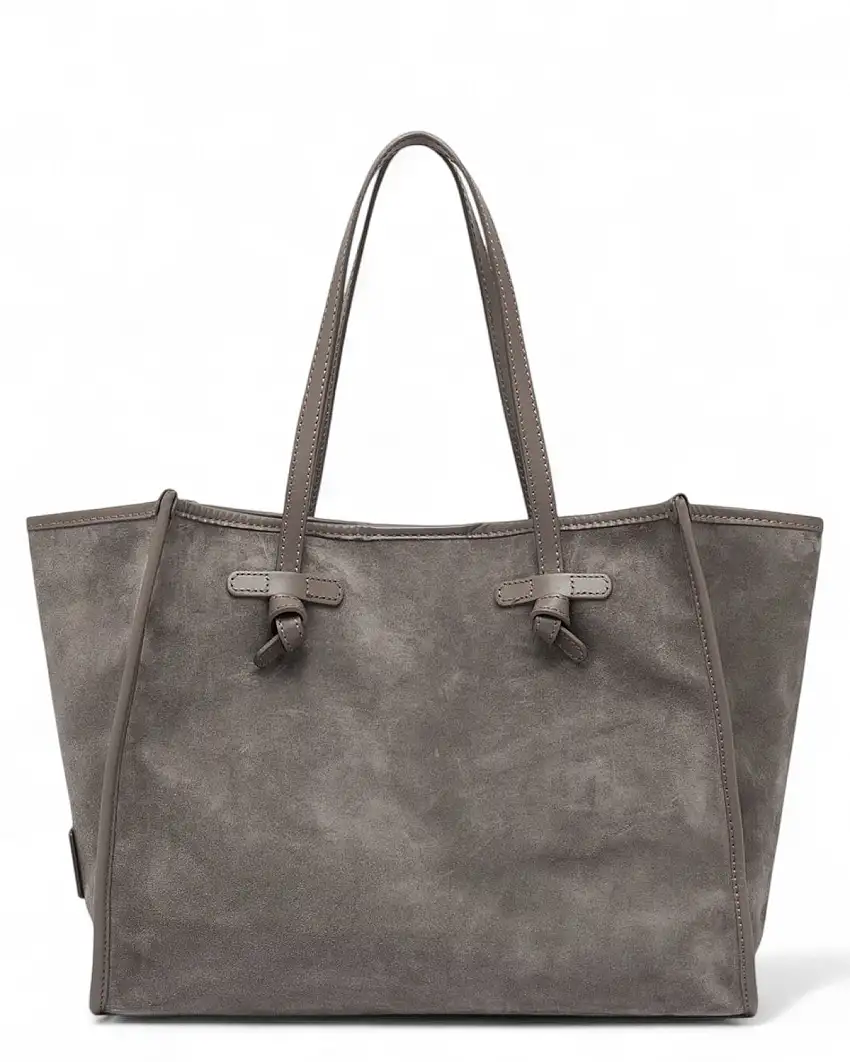 Borsa Tote Marcella in Pelle Scamosciata