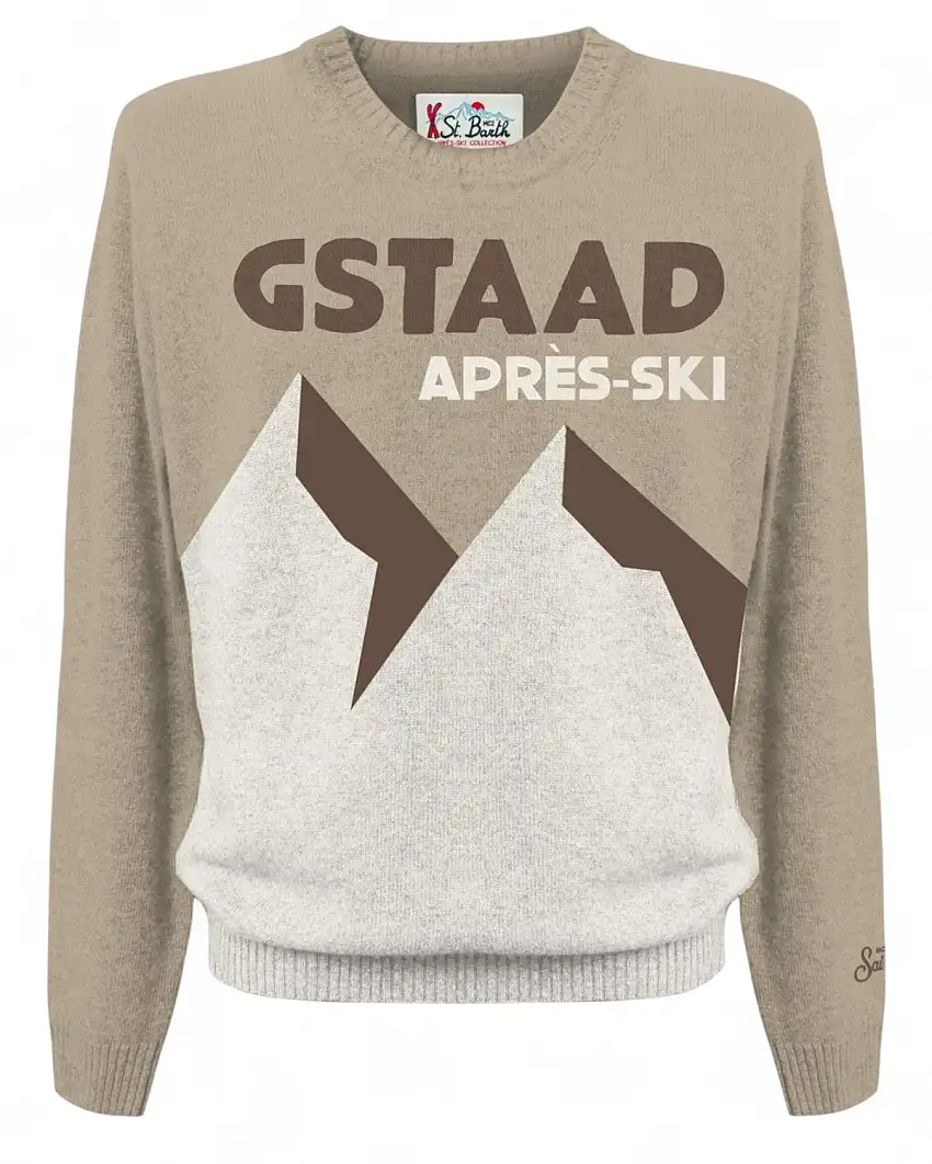 Maglione Heron MC2 Saint Barth con Ricamo