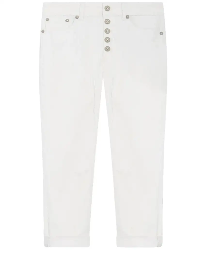 Pantaloni Dondup Koons in Velluto a Coste Stretch