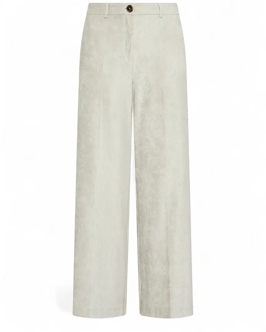 Marella Pantaloni dritti in velluto a coste con piega | Vittorio Citro - Dal 1920