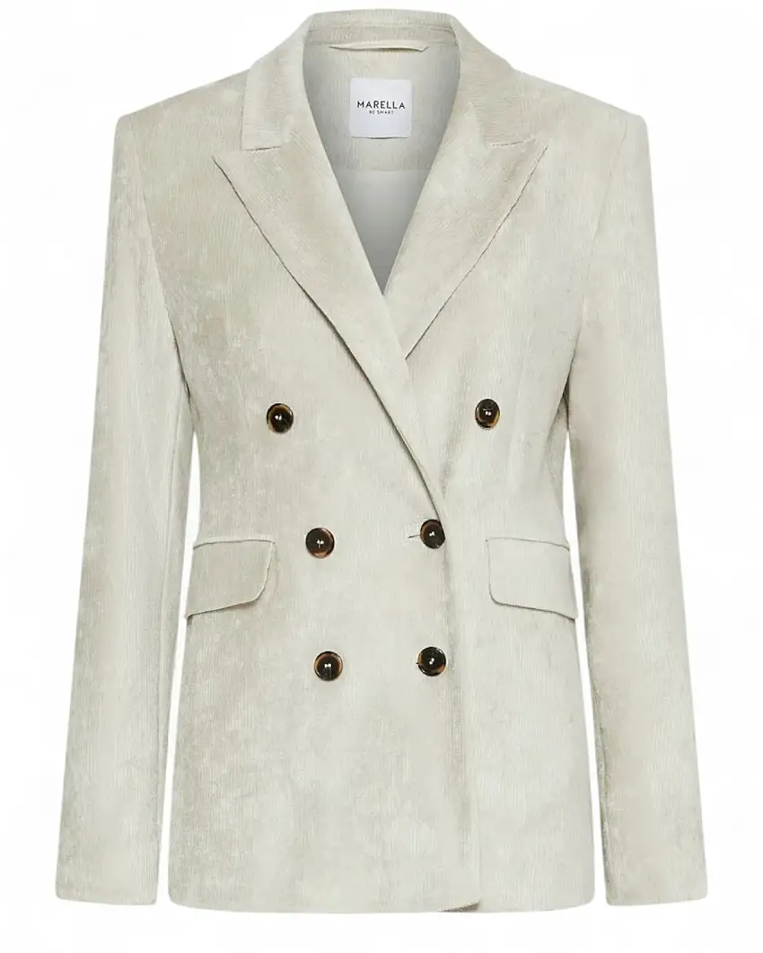 Marella Blazer doppiopetto in velluto a coste | Vittorio Citro - Dal 1920