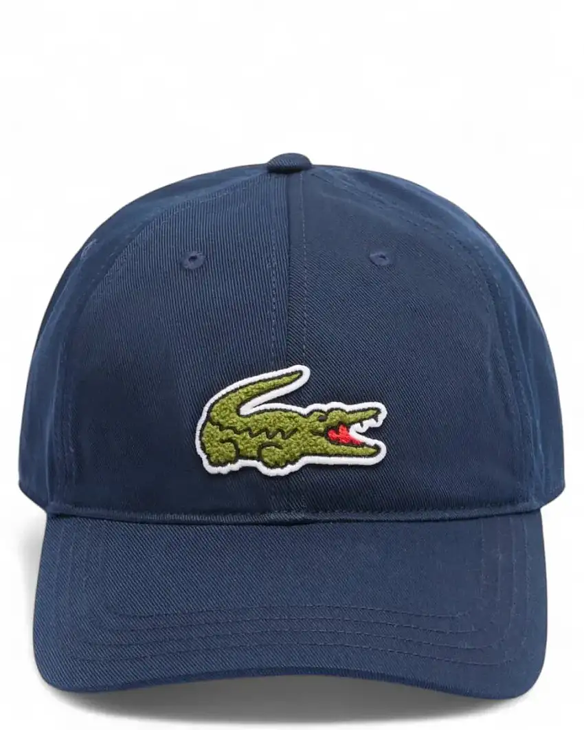 Cappello Lacoste in Twill – Logo Coccodrillo e Fibbia Regolabile