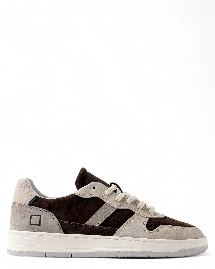 Sneakers D.A.T.E. Court 2.0 Vintage Chocolate Uomo