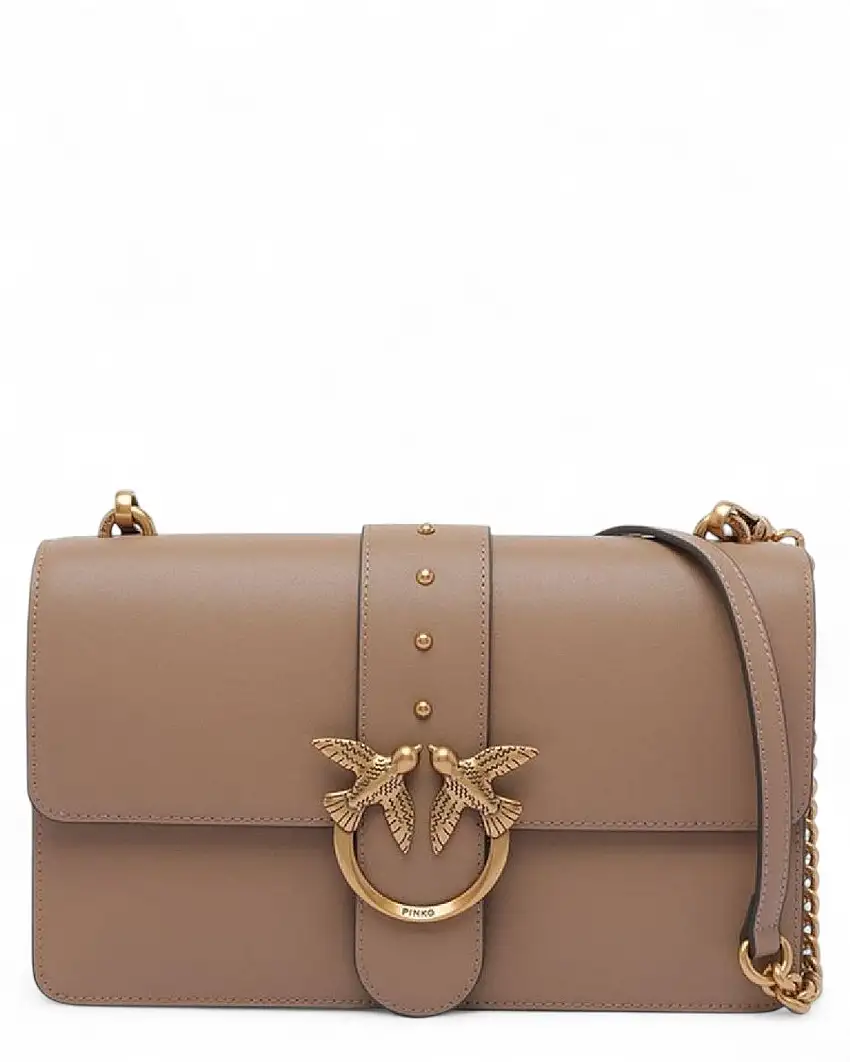 Borsa Love Bag Simply Pelle con Fibbia Love Birds