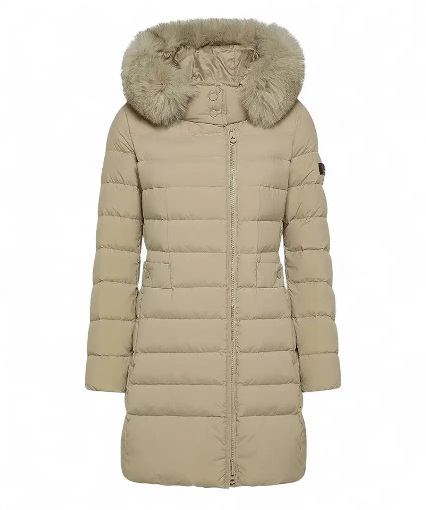 Piumino Lungo Peuterey con Pelliccia - Eleganza Invernale