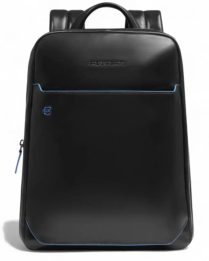 Zaino Piquadro in pelle porta PC 14" con RFID