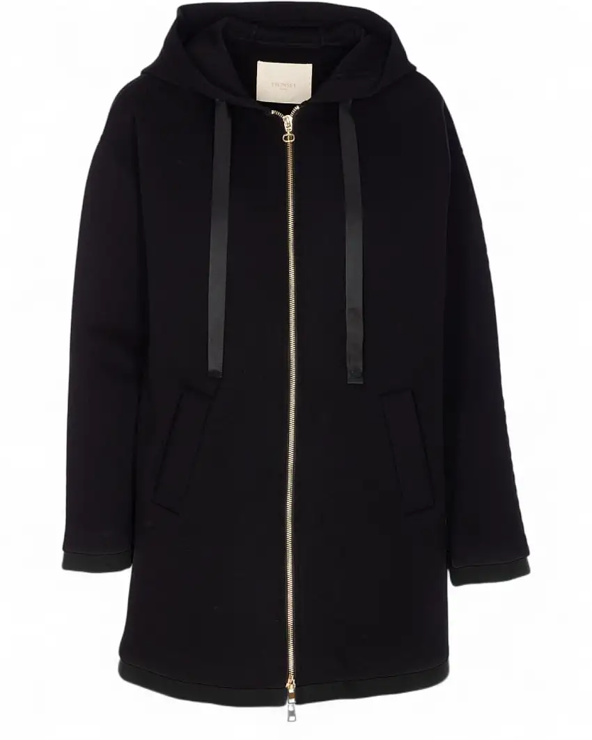 Giacca con Cappuccio e Zip Donna Twinset