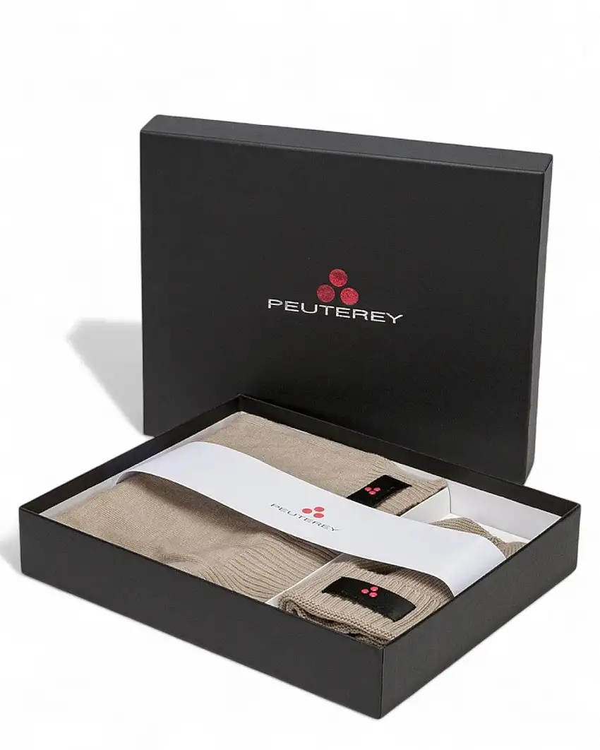 Kit Sciarpa e Berretto in Cashmere Peuterey