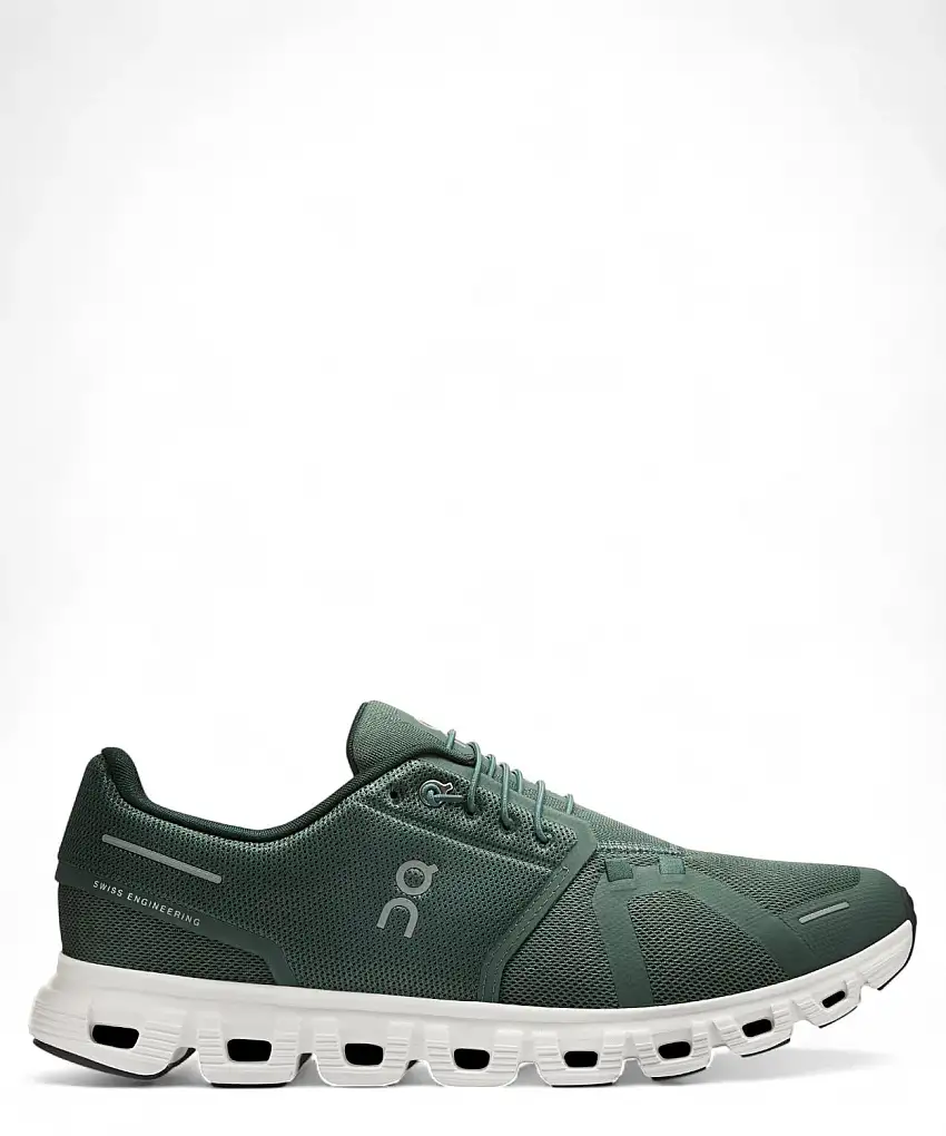 ON Sneakers On Cloud 6 Lifestyle Olive Evergreen
