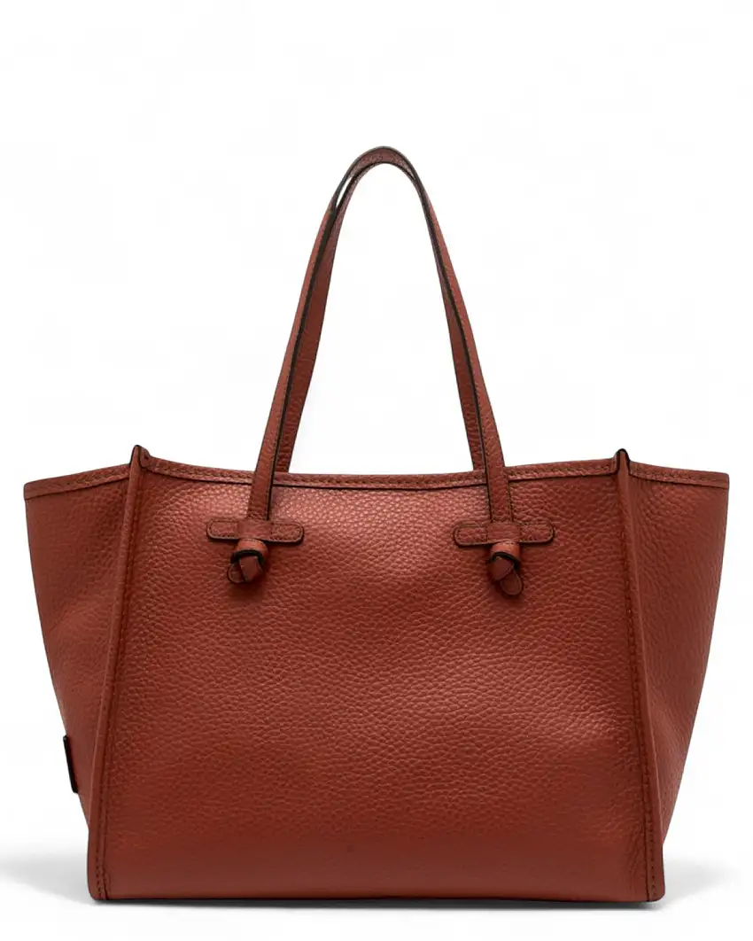 Marcella Shopping Bag - Design Moderno | Pelle Double Grana