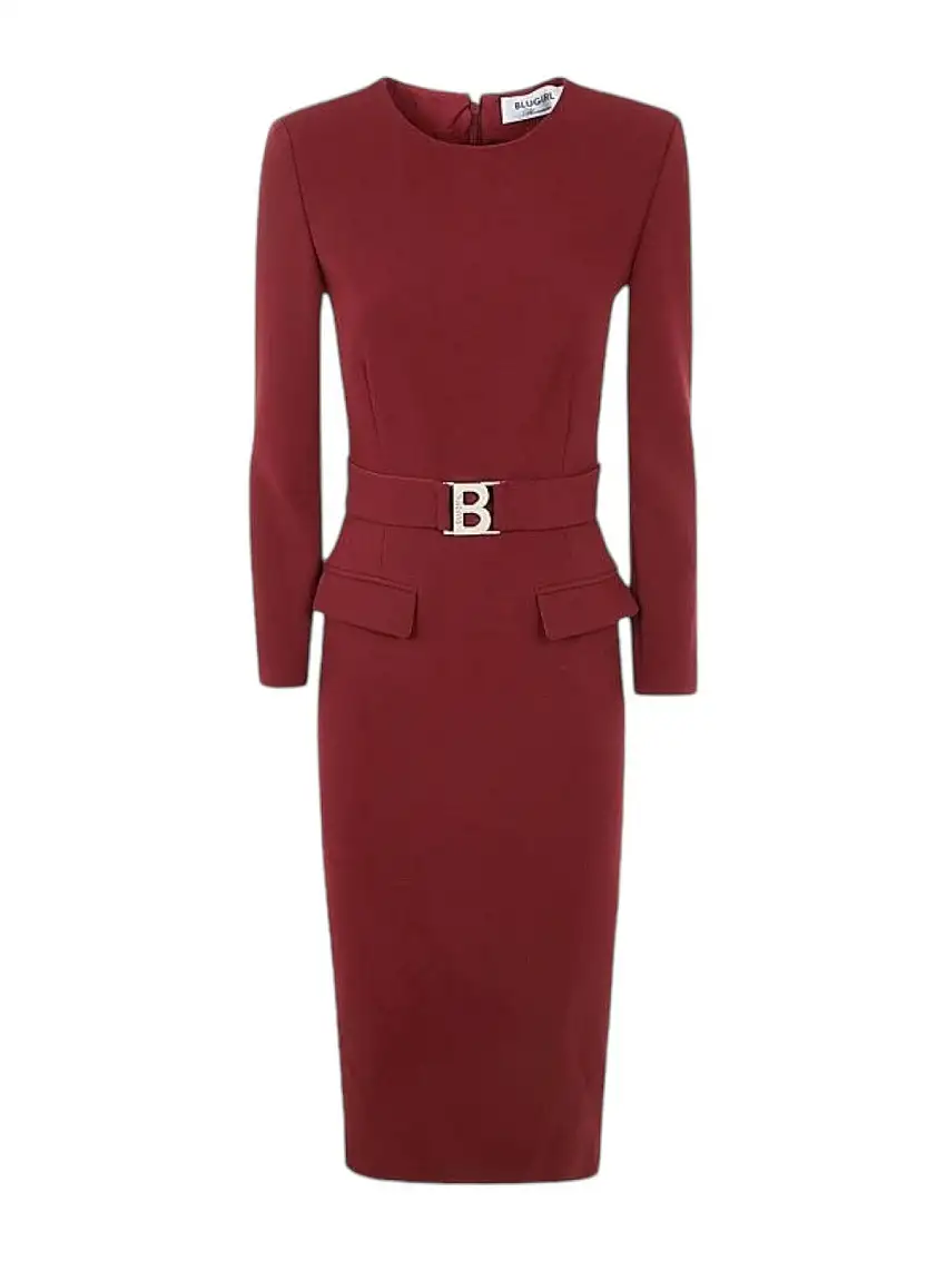 BLUGIRL Women's Dress RF4164T3190 91725 Red
