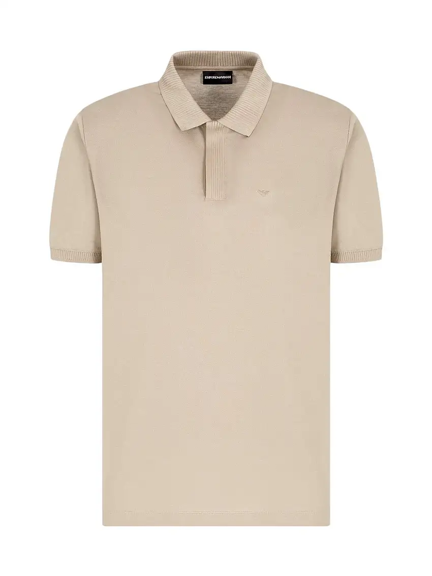 EMPORIO ARMANI Men's Polo Shirt EM000850 AF12955 U6167 Beige