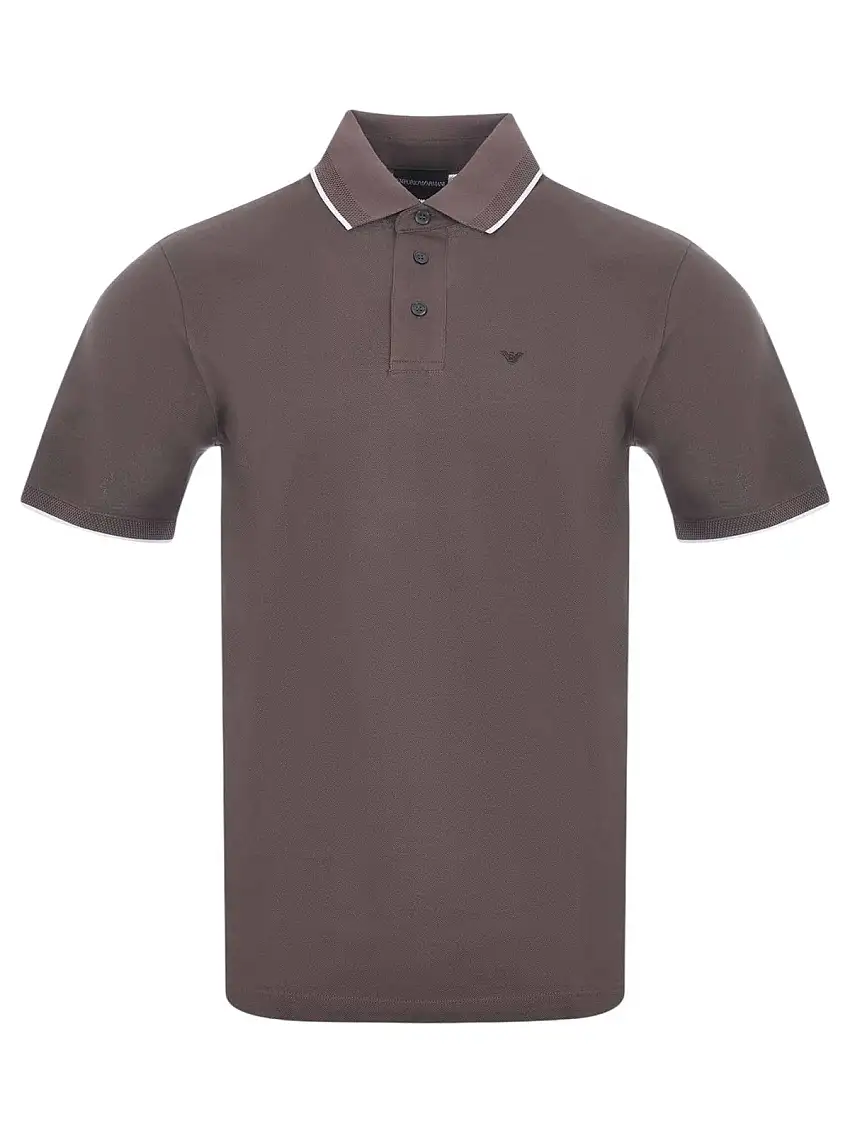 EMPORIO ARMANI Men's Polo Shirt EM000858 AF12955 U6195 Brown