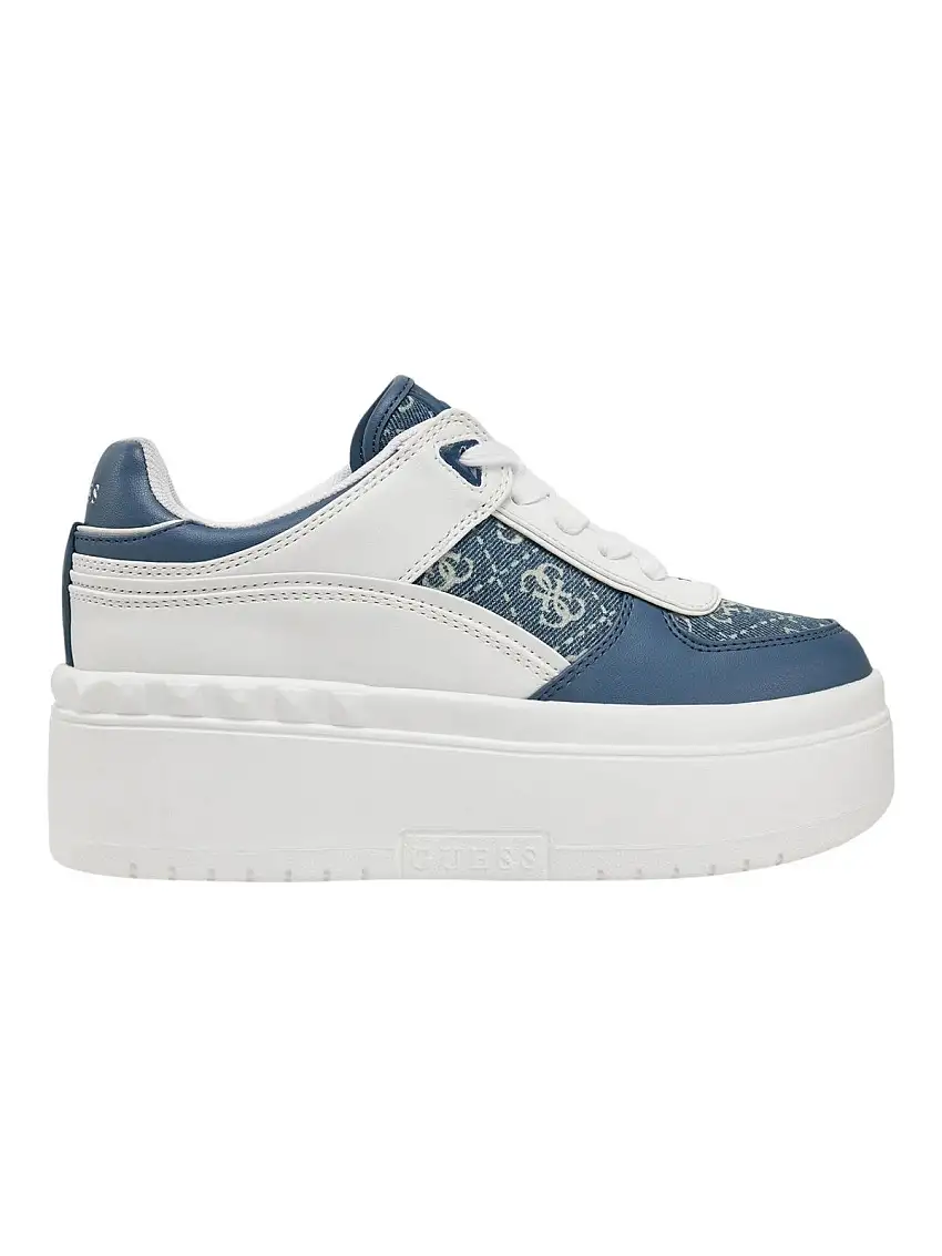 GUESS Women's Sneaker RIDGEE2 FLPR2D DEN12 BLUE Blue