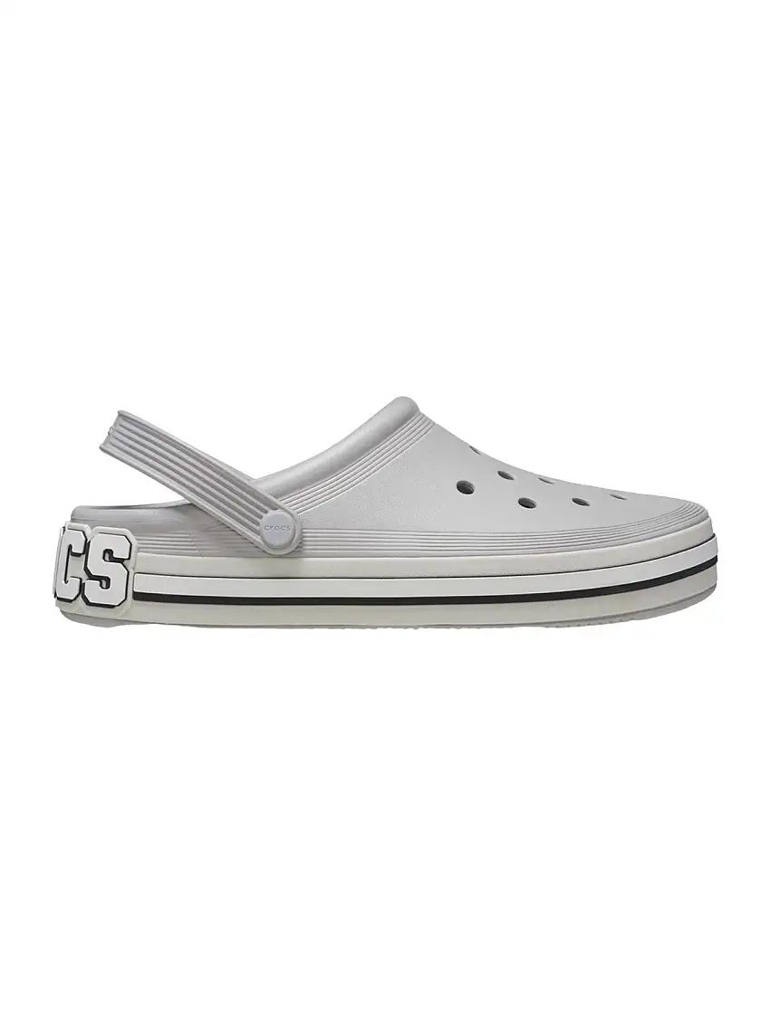 CROCS Unisex Adult Off Court Logo Clog 209651 1FT Grey