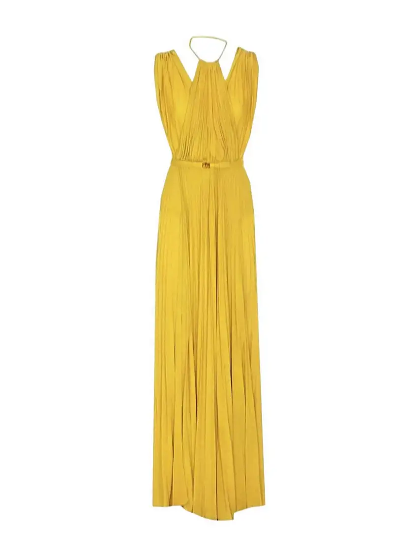 ELISABETTA FRANCHI Women's Dress ABR2152E2-DC6 Yellow