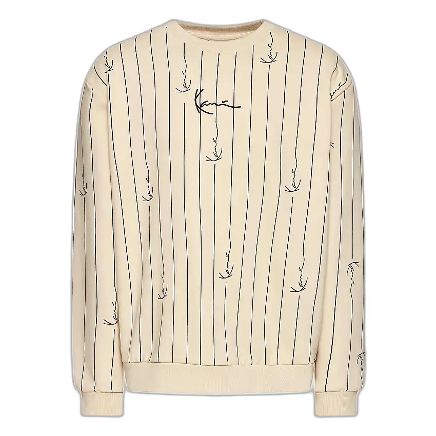 Felpa Karl Kani Small Signature Logo Pinstripe