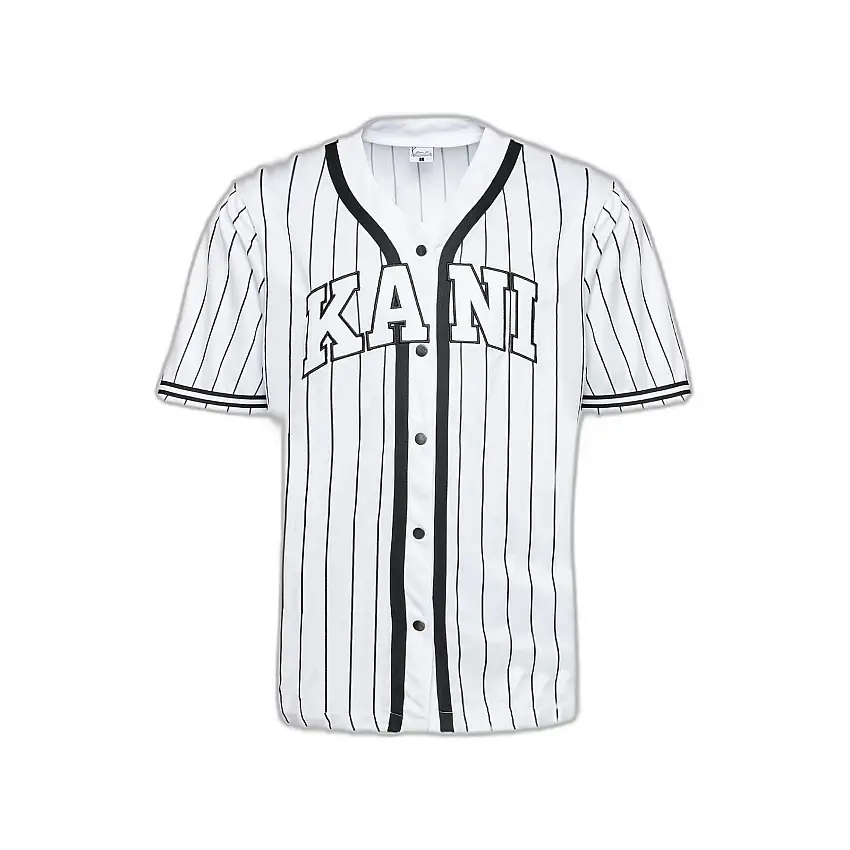T-shirt Karl Kani Serif Pinstripe Baseball