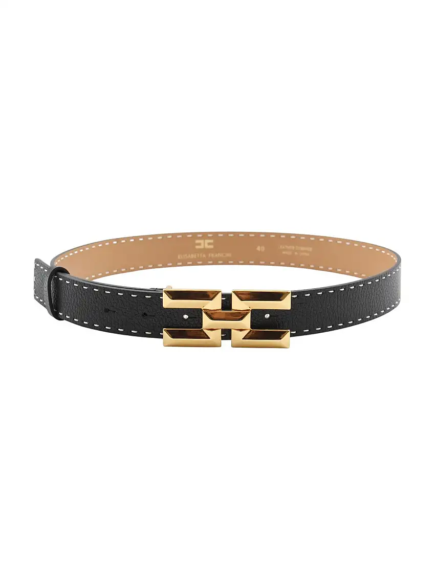 ELISABETTA FRANCHI Women's Belt CT08S51E2-685 Black