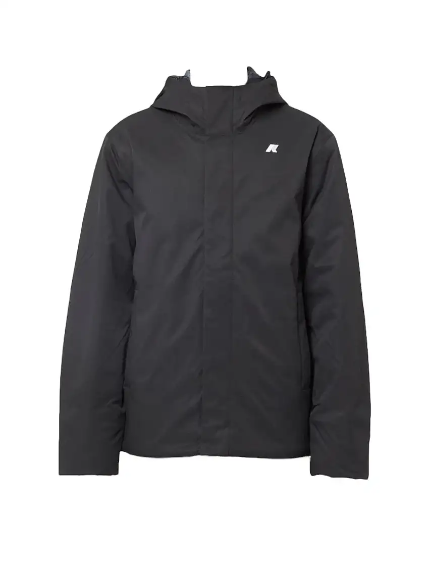K-WAY Men's Jacket JACKO TWILL MARMOTTA K8133DW AL8 Black