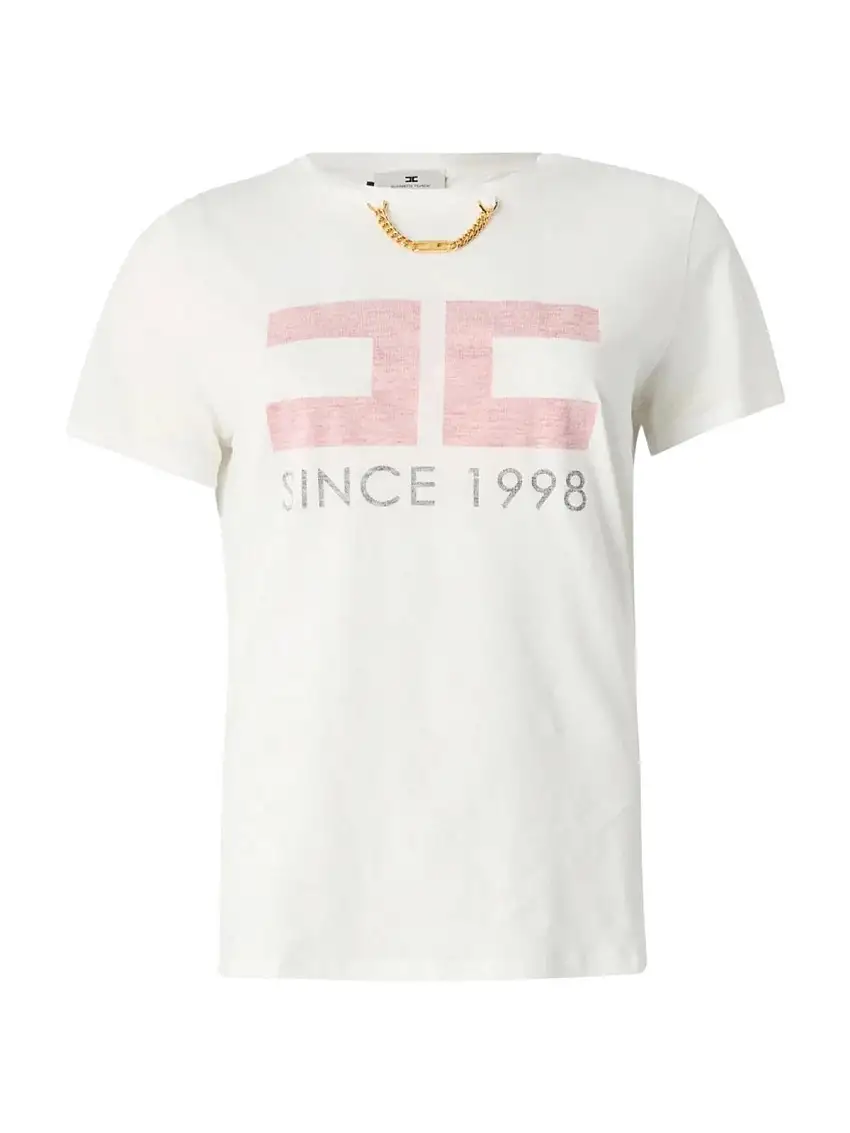 ELISABETTA FRANCHI Women's T-Shirt and Polo MA03351E2-270 White
