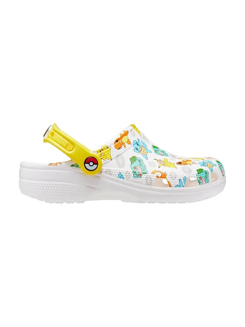 CROCS Unisex Adult Classic Pokemon 2 Clog 207765 94S White