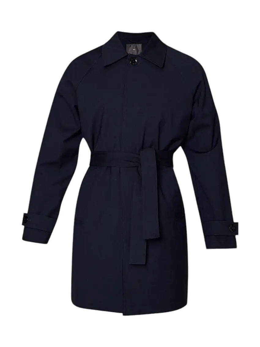 LIU JO MAN Men's Trench Coat QF4038T2611 94013 Blue