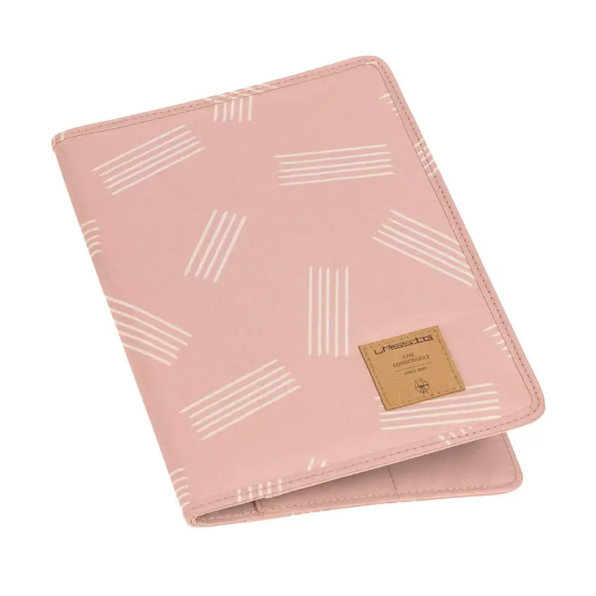 Copertina di un libro sulla salute con strisce Lässig