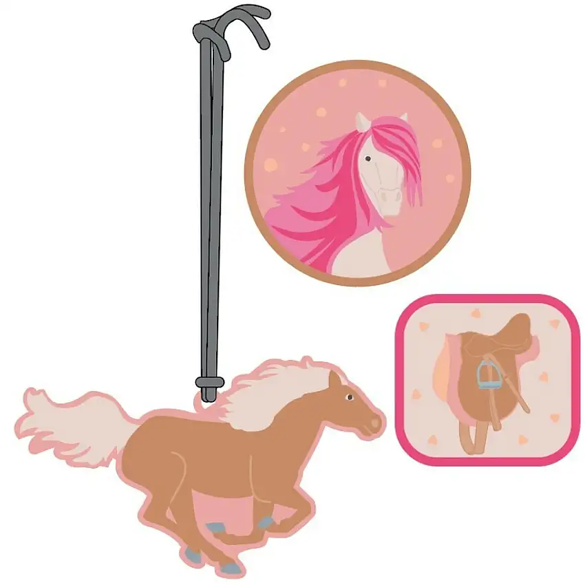 Confezione di adesivi per la scuola dei bambini Lässig Cheval (x3)