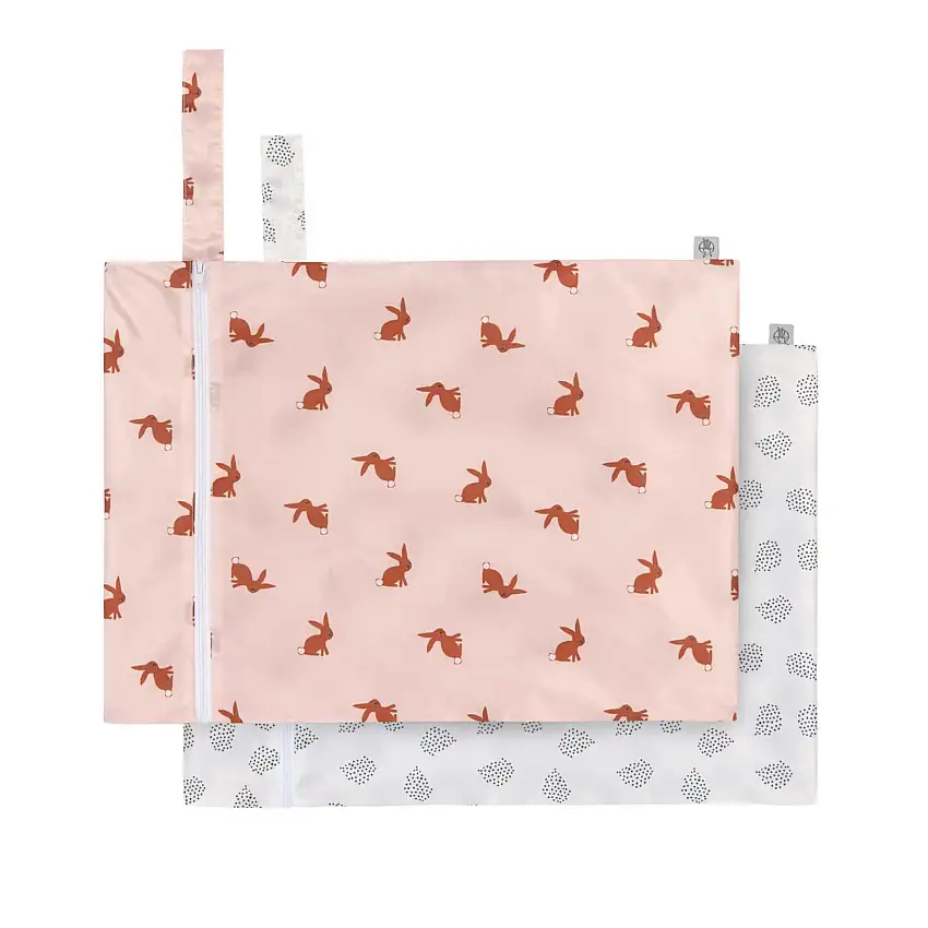 Borsa per pannolini per bambini Lässig Little Forest Lapin (x2)