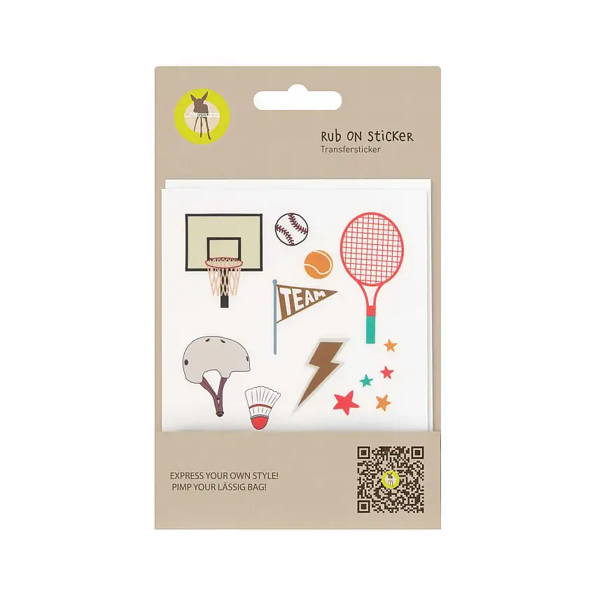Adesivi tessili per bambini Lässig Sport