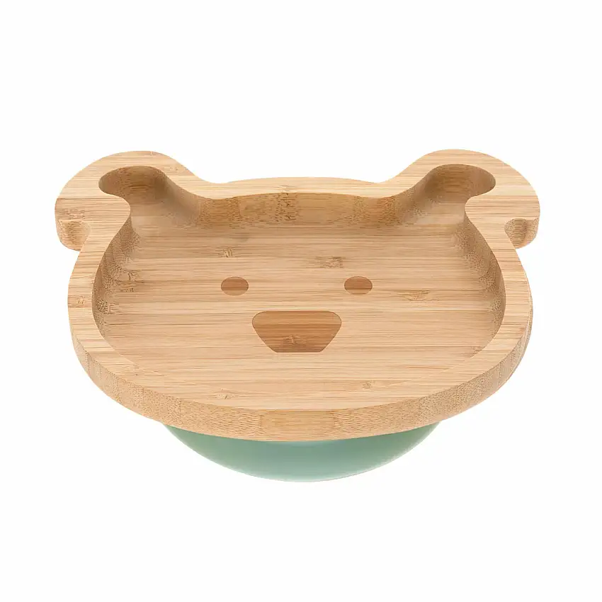 Piatto in bambù per bambini Lässig Little Chums Chien