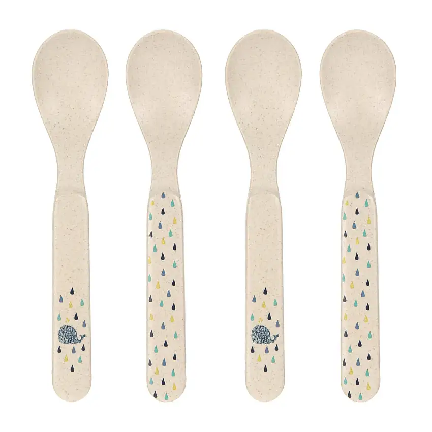 Cucchiai per bambini Lässig Little Water Baleine (x4)
