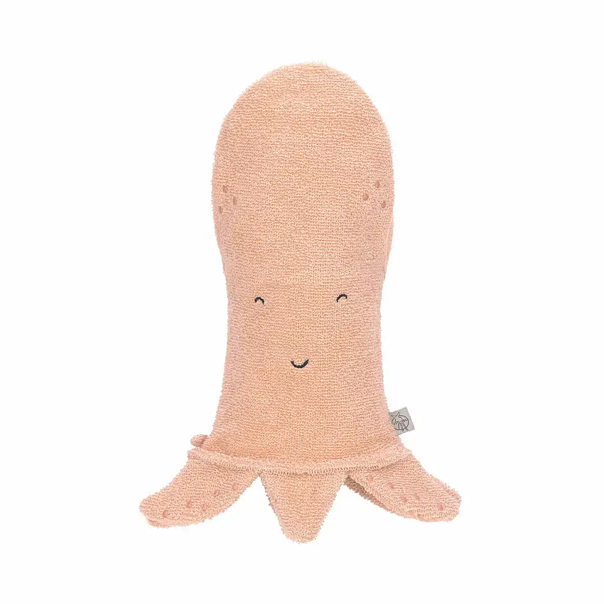 Guanto per lavare e giocare il bambino Lässig Octopus