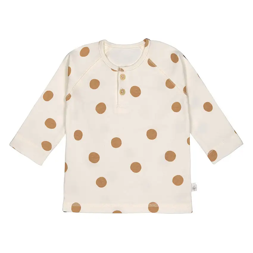 Maglietta da bambino a maniche lunghe Lässig GOTS Big Dots