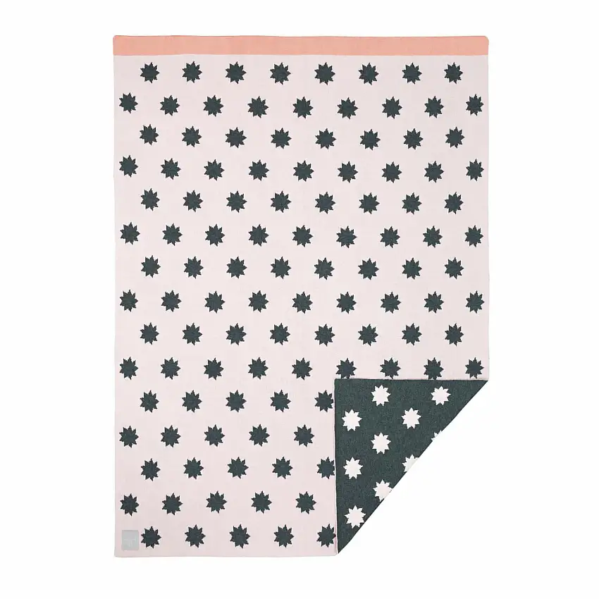 Coperta per bambini in cotone biologico Lässig Little Chums Étoiles