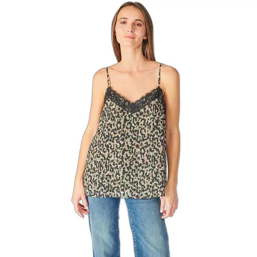 Canotta leopardata da donna Le Temps des cerises Scott