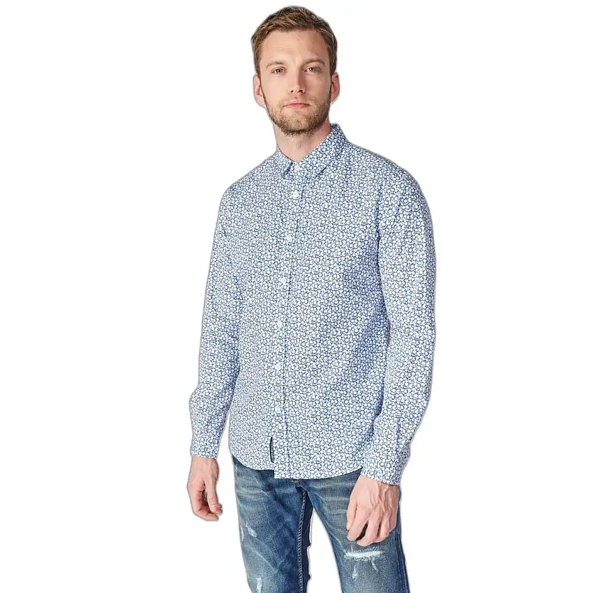 Camicia con motivo a foglie Le Temps des cerises Brotel