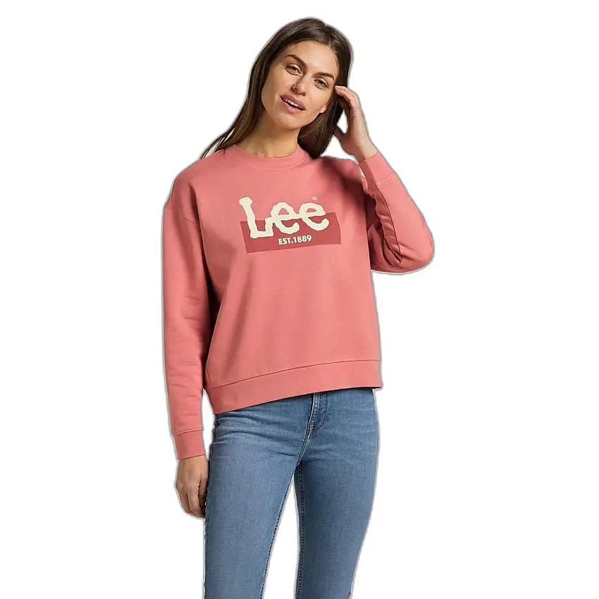 Felpa donna girocollo Lee Graphic