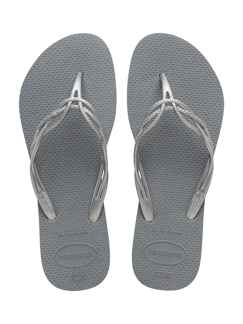 HAVAIANAS Women's Flip Flops Hav. Flash sweet 4123225.5002 Grey