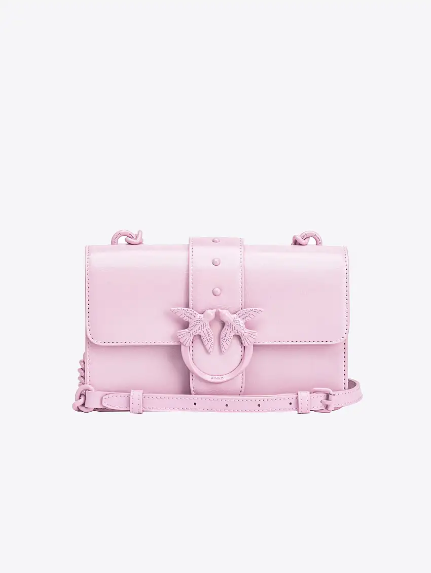 Borsa in Nappa Cangiante Color Block Lilla