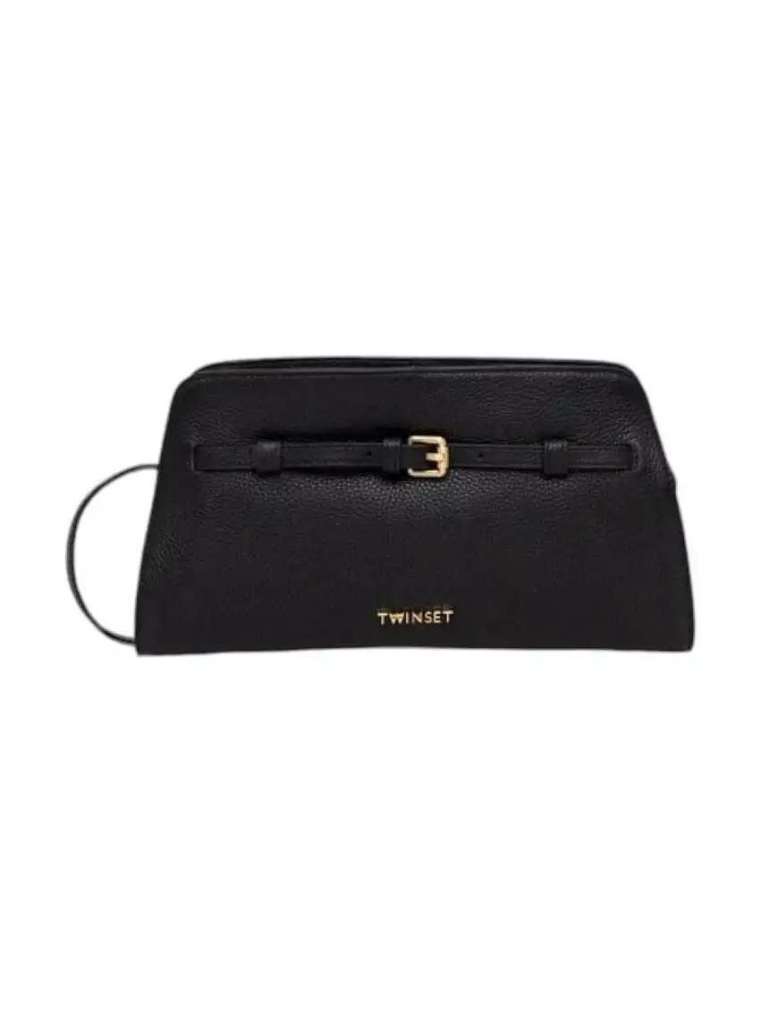 TWINSET Women's Bag MILANO LEATHER 242TD8373 00006 Black
