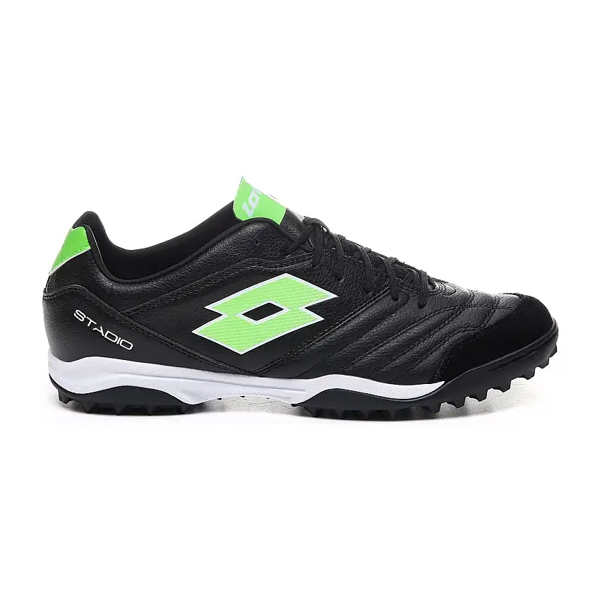 Lotto Stadio 300 II TF Black/Green Shoes