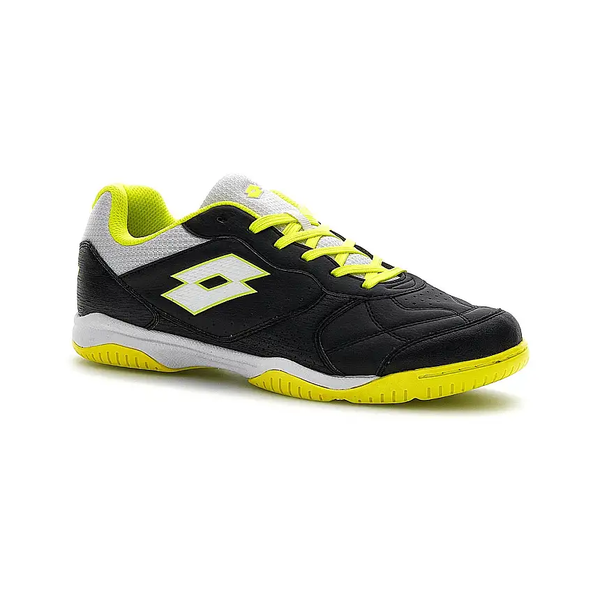 Lotto Shoes Tacto 300 VII ID Black/White/Fluorescent Yellow