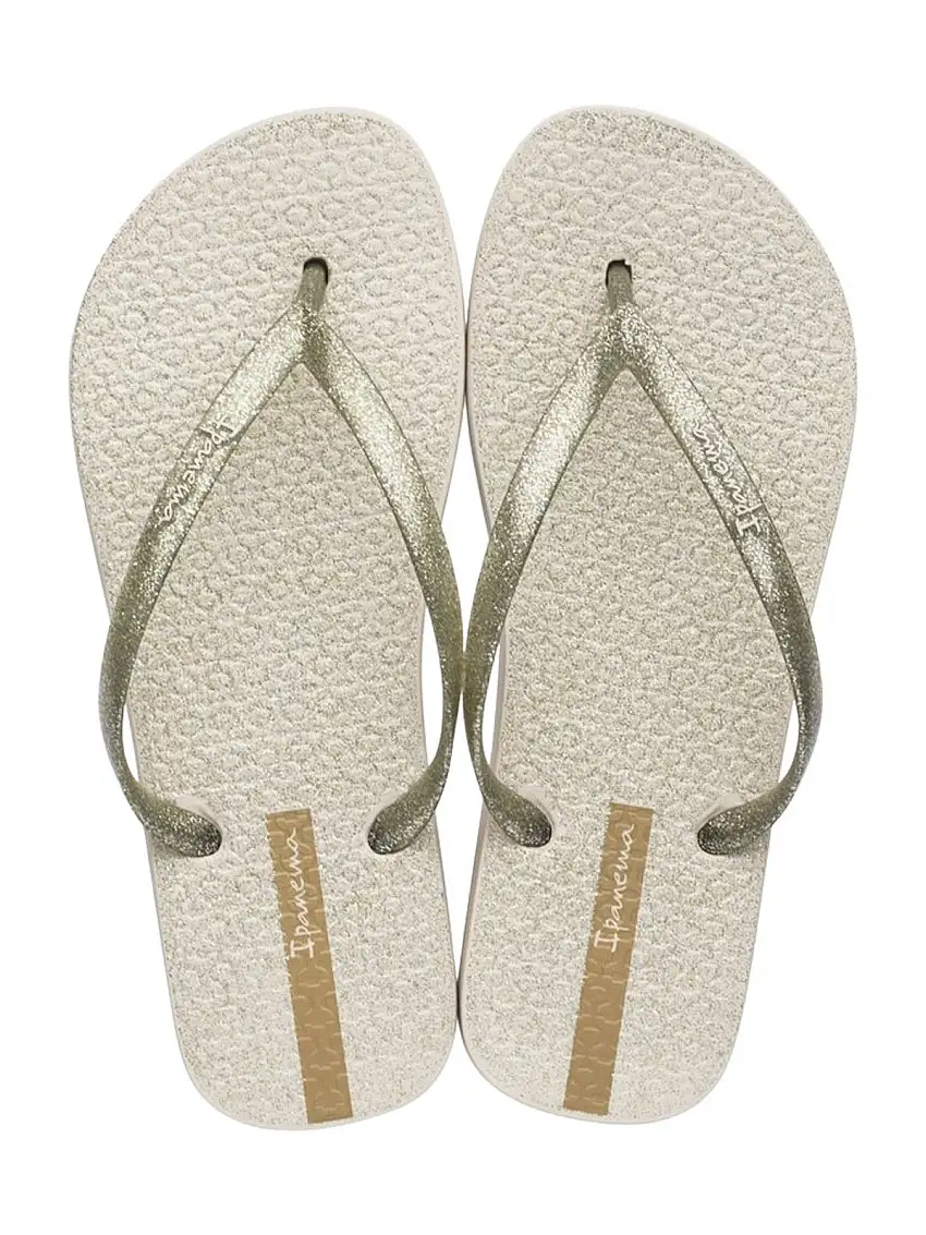 IPANEMA Women's Flip Flops Ipanema Glitter Ad Fem IP.26481 25229 Beige