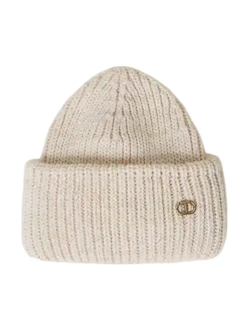 TWINSET Women's Hat 242TO5730 11952 White