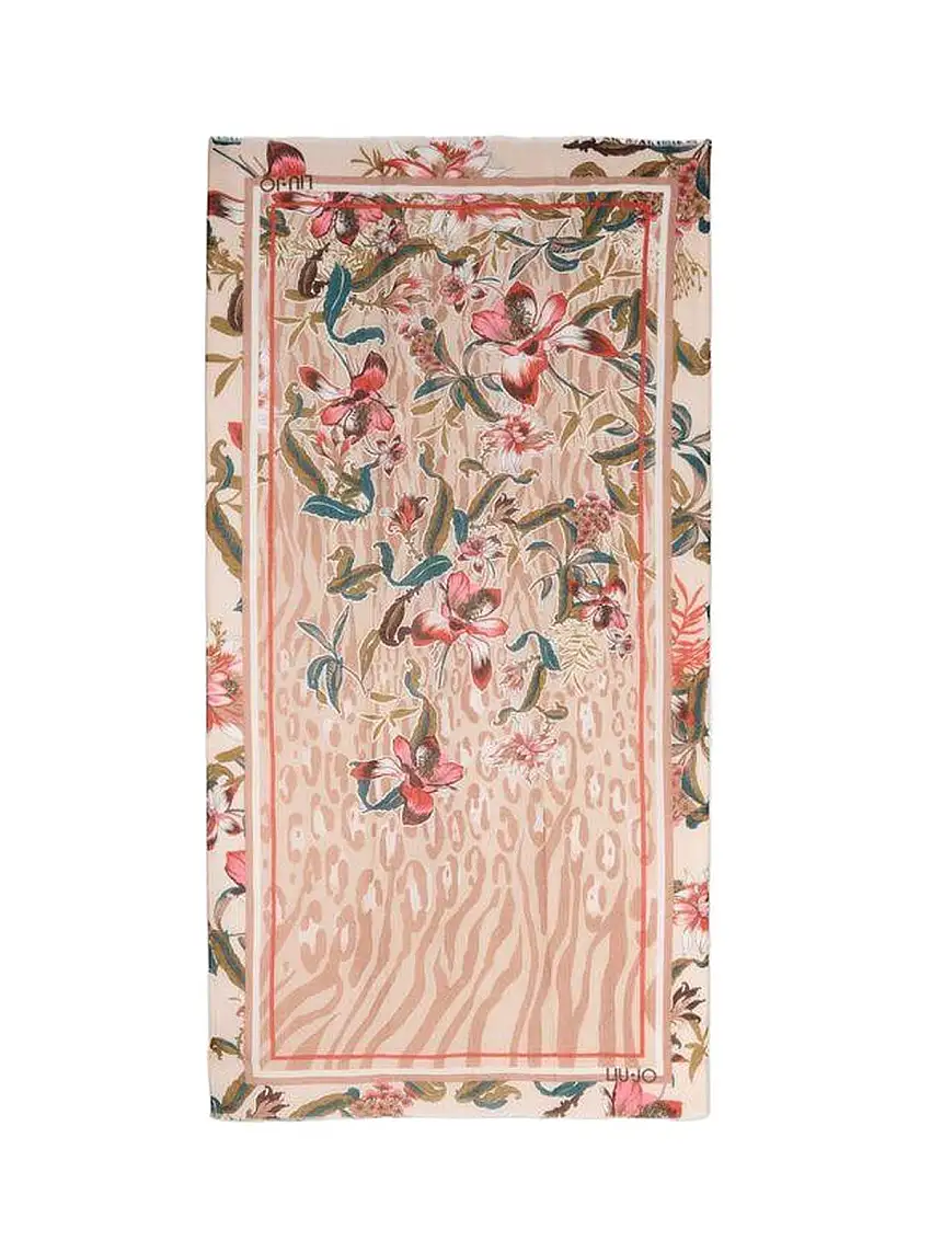 Liu Jo Women's Scarf - Scarf with print - Beige