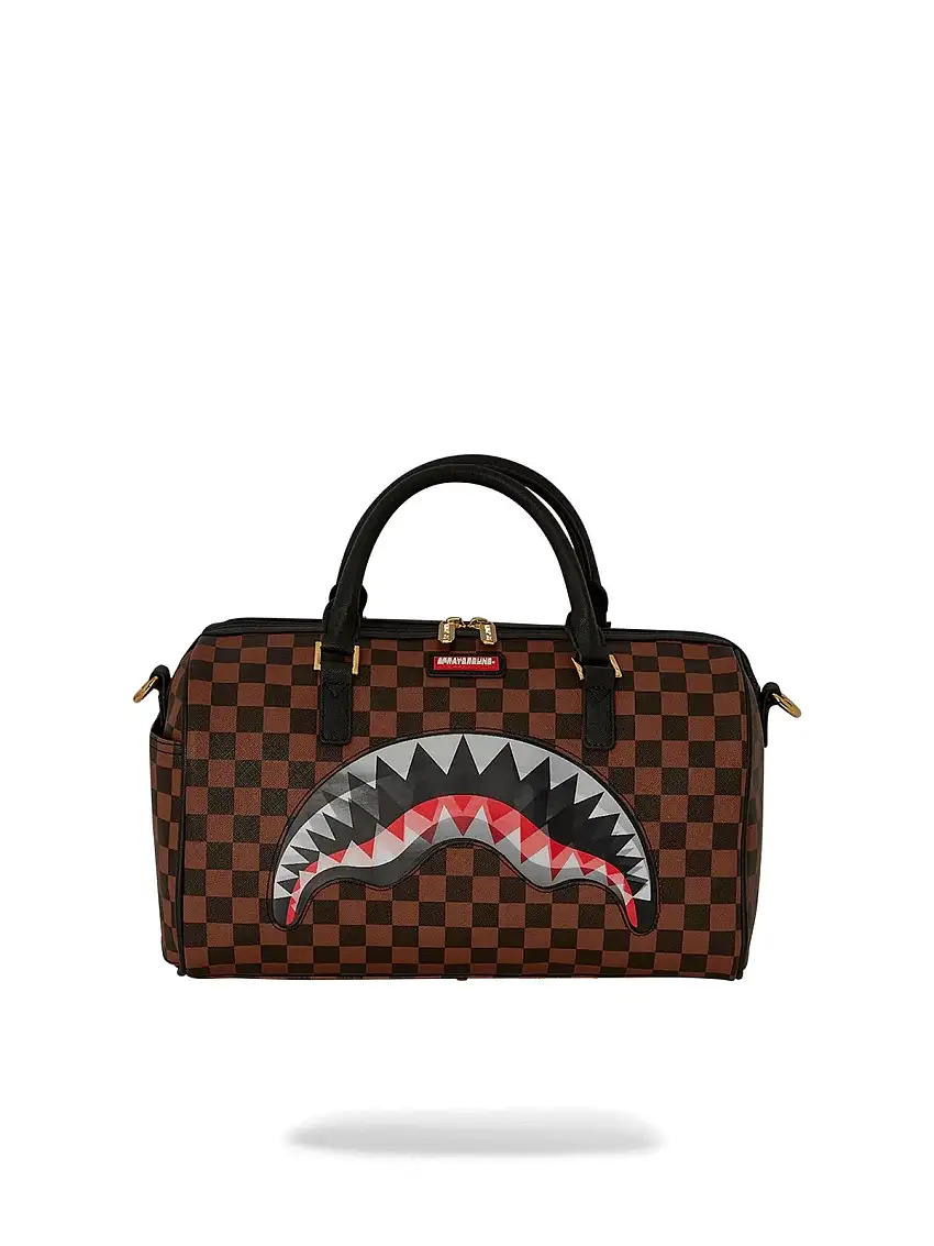 SPRAYGROUND Women's Bag SIP LENTICULAR CHOMP MINI DUFFLE 910D6520NSZ Brown